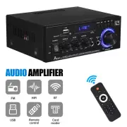 820W 2 Channel Bluetooth Mini HIFI Power Amplifier Audio Stereo Amp Home Car FM