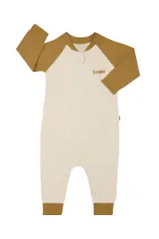 [Bonds] Bonds Newbies Soft Threads Zippy in Sweet Caramel/Sesame Seed Size: 0-3 Months 0-3 Months Sweet Caramel/Sesame Seed