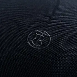 美國百分百【全新真品】Burberry POLO衫 短袖 男款 休閒 素面 網眼 logo 上衣 深藍/黑色 CE98