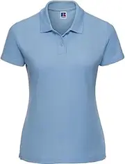 [Russell] Womens/Ladies Classic Plain Polycotton Polo Shirt