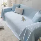 Nordic Solid Color Summer Cool Sofa Cover Sofa Towel Anti-cat Scratch Non-slip