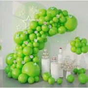 EcoParty Balloon Arch Kit - 100pcs Green Latex Balloons for Graduation, Baby Sho