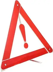 Roadside Car Kit Triangle Reflector Slow Moving Vehicle Sign Warning Sign Box Reflective Triangle for Safety