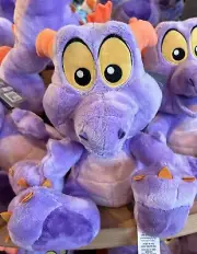 Disney Parks Figment Epcot Journey Imagination Big Feet Soft Plush 10" NWT