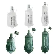 Soft Flask Bottle Soft TPU Hydration Flask Running Hydration Drinks Foldable