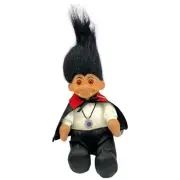 Vintage Russ Trolls Fang Dracula Vampire Plush 7" Tall New with Tags