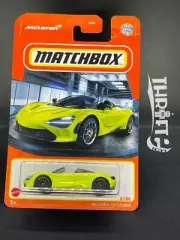 2022 MATCHBOX McLaren 720 Spider 3/100 (lime yellow/green)