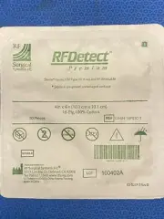 RF Detect G0404-16P01C -1 Sterile Gauze, X-ray , RF Det 4x4, 16 Ply 100% Cotton
