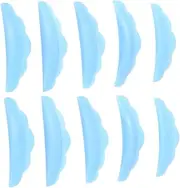 5 Pairs Silicone Eyelash Perm Gaskets Reusable Eye Pasters for Eyelash Grafting Extensions Tool