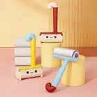 Reusable Cat-Shaped Lint Roller Clothes Hair Sticky Roller for Pet