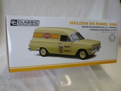 VEGEMITE EH PANEL VAN HOLDEN OPENING PARTS 1:18 SCALE