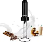 Rechargeable Electric Milk Frother Handheld, Coffee Frother with USB C Charging