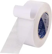WEKAMOS 1Roll Double Sided Cloth Duct Tape Strong Adhesive Carpet Floor Tape Wide Long for Sealing Repair Binding and Heavy Packaging Random Color