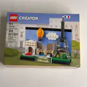 LEGO CREATOR: Paris Postcard (40568) NEW SEALED
