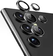 Tough On Camera Lens Protector for Galaxy S24 Ultra - Black