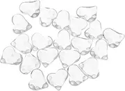 HAPINARY 20pcs Glass Nail Polish Cards Display Boards Nail Art Show Charts Manicure Practice Boards Tips Charts
