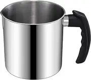 Candle Making Pouring Pot, 44 Double Boiler Wax Melting Pot, Candle Making Pitcher, Heat- Handle
