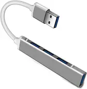 SHU-Store Fit for USB C HUB 3.0 Type C 3.1 4 Port Multi Splitter Adapter OTG Fit for Lenovo Xiaomi MacBook Pro 13 15 Air Pro PC Computer Accessories (Color : USB 3.0 HUB Gray)
