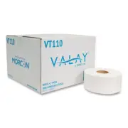 Jumbo Toilet Paper, Septic Safe, 2-Ply, White, 750 Ft, 12 Rolls/Carton