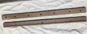 Sansui 9090/9090db front face bottom reproduction trim board w/ correct screws.