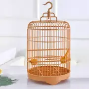 Portable Plastic Bird Cage Thrush Bird Parrot Cage Breathable Bird Cage