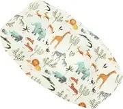 HAPINARY Changing Pad Covers Washable Sheet for Baby Changing Pad Removable Cover Elastic Soft Breathable Animal Theme Skid-Proof