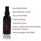 80ml Multitasking Setting Spray Refreshings Portable Matte Fixing Spray Primer
