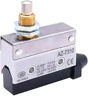 AEHON Momentary Plunger Limit Switch 380V 10A 1NC+1NO Panel Mount Micro Switches AZ-7310
