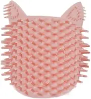 NOLITOY Removable Silicone Cat Grooming Brush Massage Board Cat Accessories for Self Grooming and Scratch Relief for Flat Surfaces Corners for Hair Removal and Massage