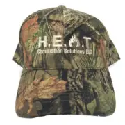 MOSSY OAK Cap Hat Camo Snap-back Heat Combustion Solutions