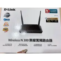 在飛比找蝦皮購物優惠-d-link n300無線寬頻路由器