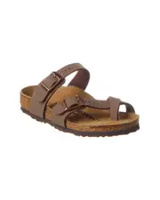 Birkenstock Mayari Narrow Birkibuc Sandal 26 Brown