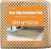 I FRMMY Cushion Gripper Keep Couch Cushions from Sliding - Non Slip Couch Underlay Pad, Stop Sofa Cushions from Sliding (24" x 24")- 3 Pack