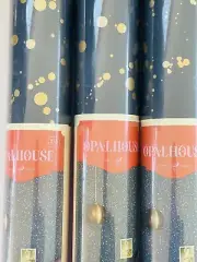 (3) Rolls Of Opalhouse Celestial Navy Blue & Gold Peel & Stick Wallpaper