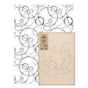 GEOMETRIC reusable PLASTIC Wall STENCIL Template 25.6"x37.4" Allover UNIVERSE