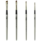 AS-62 Russian Pure Sable Angle Shaders Brush Set 4 pcs