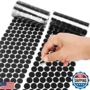 Self Adhesive Dots - 0.59" Diameter Waterproof Sticky Back Hook Dot Loop Dot