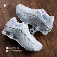 在飛比找蝦皮購物優惠-R代購 Nike Shox R4 Metallic GS 白