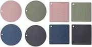 CVBFDB Multi-function Heat-resistant Silicone Cushion Beverage Cup Mat Anti-slip Cushion Pan Pad Table Mat Kitchen