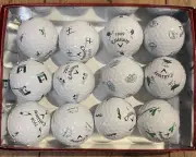 1 DOZEN RARE ~ UNIQUE Callaway Chrome Soft TRUVIS Mix 12 Golf Balls - NEW ~ L194