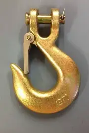 (20 pack) 1/4" Grade 70 Clevis Slip Hooks