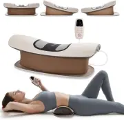 Electric Lumbar Traction Device & Inflated Back Stretcher - EMS+TENS Dual Pulse,