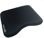 TreadLife Fitness Concept2 Rowing Machine Seat Cushion - Black, Neoprene Foam, Anti-Slide Grip, Easy Installation