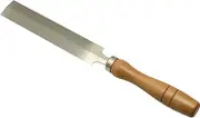Takagi Diamond Double-edged File with Wooden Handle 4.9 inches (125 mm)