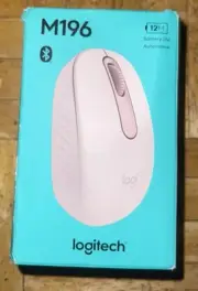 Logitech M196 Wireless Bluetooth Mouse 1000dpi 2 Buttons Windows/macOS/ChromeOS