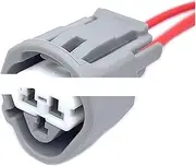 3 Pin Auto Water Temperature Sensor Plug Wire Harness Waterproof Electronic Connector with Cable Compatible with Toy~ta 6189-0486