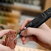 Mini Electric Drill, 12V 13W Electric Hand Drill, Handmade Crafting Mini Drill Pen Drilling Tools Multifunctional Power Rotary Tool for DIY, Wood, Bone Carving Cutting Polishing