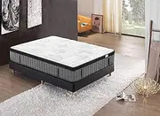 [Breeze] Supreme Cool Gel Infused Memory Foam 7 Zone Euro Top Pocket Spring Mattress 36cm King