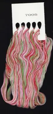 Lot of Christmas Candy Taffy Threads 150 yards Floss Cross Stitch Embroidery