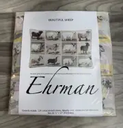 EHRMAN NEEDLEPOINT LARGE CANVAS KIT CROSS STITCH TAPESTRY BEAUTIFUL SHEEP